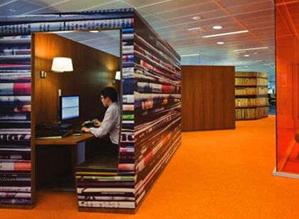 一組極具活力的商務(wù)辦公導視系統(tǒng)設(shè)計欣賞